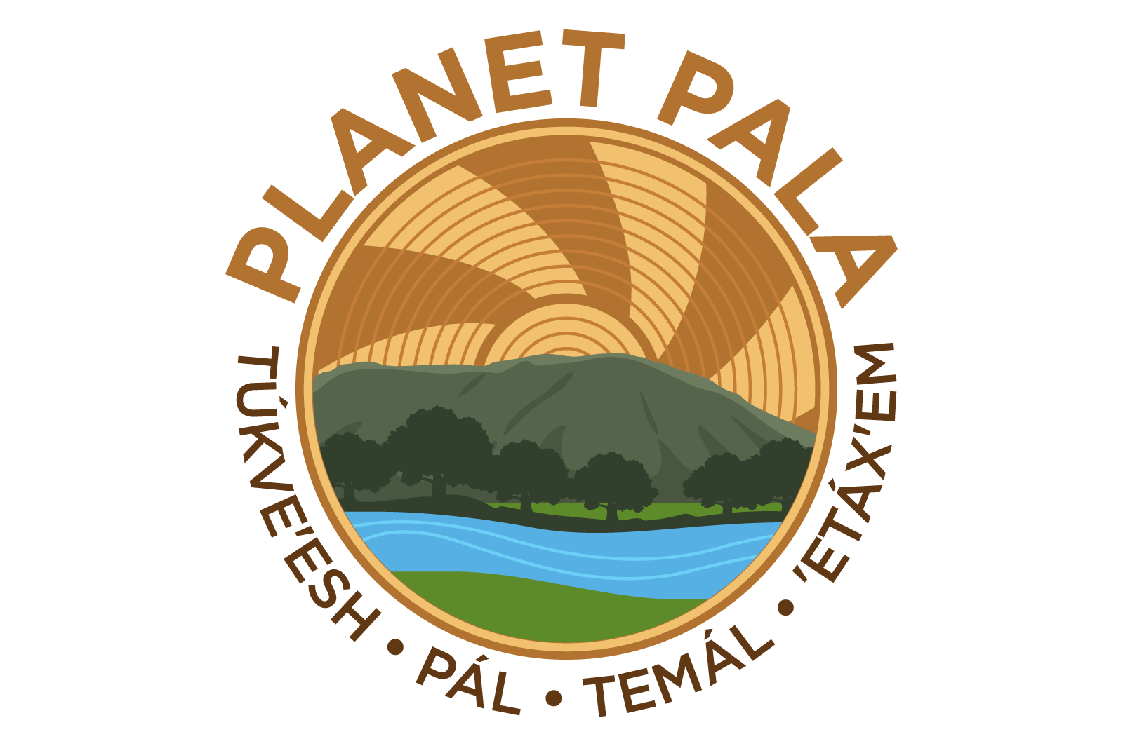 Pala Band California Environmental Department PED Planet Pala Logo