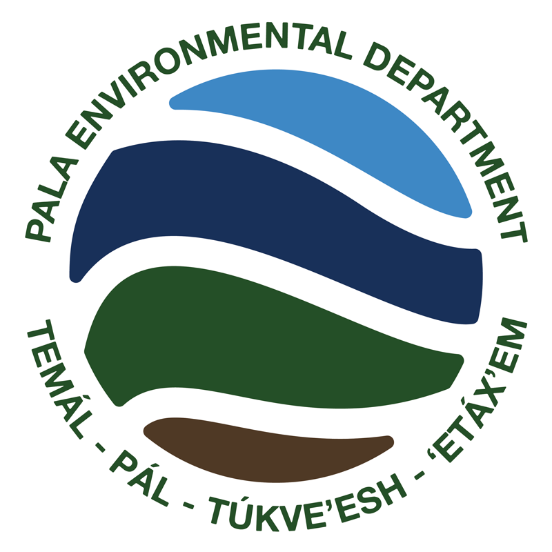 Pala Environmental Department PED Pala Band of Mission Indians Logo