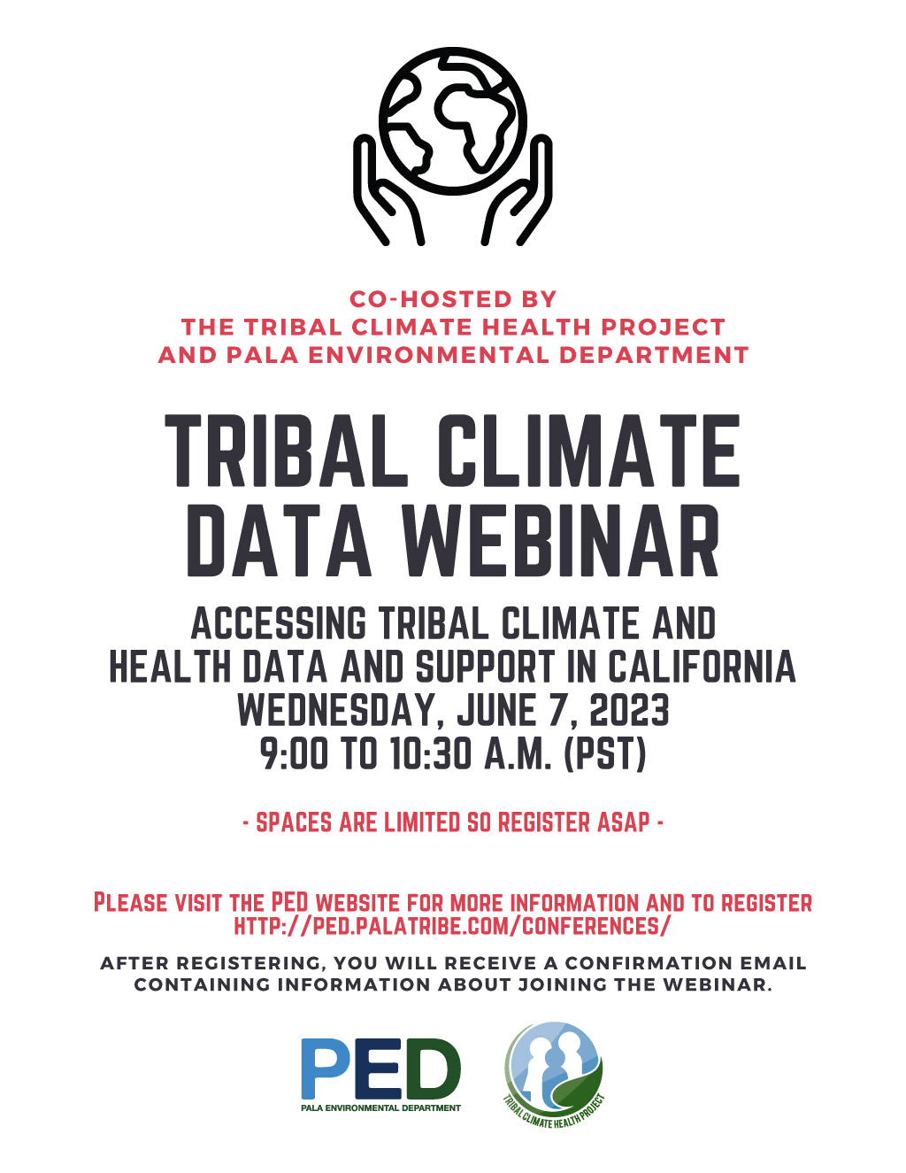 Pala Band California PED Environment Tribal Climate Health Project Tribal Climate Data Webinar VII 2023