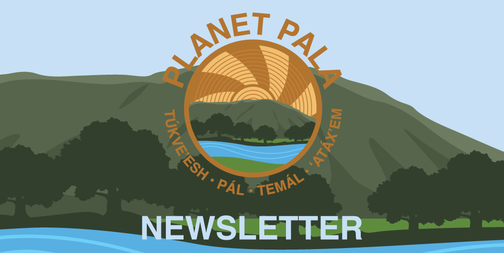 Pala Band California Environmental Department PED Planet Pala Logo Newsletter