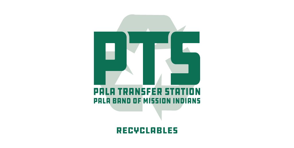 Pala Environmental Department PED Pala Transfer Station Logo Recyclables
