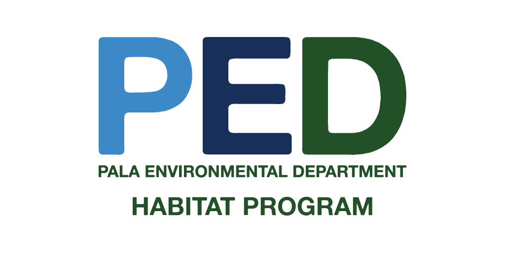 Pala Environmental Department PED Pala Band of Mission Indians Programs Habitat