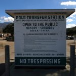 Pala Band of Mission Indians California Pala Environmental Department Pala Transfer Station Trash Recycle Hazardous Electronic Waste